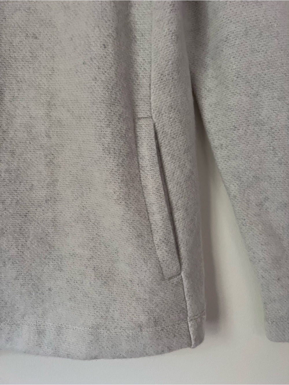 J. Crew Always Women Oatmeal Beige 100% Cotton Roll Neck Turtleneck Sweater M - Picture 5 of 10